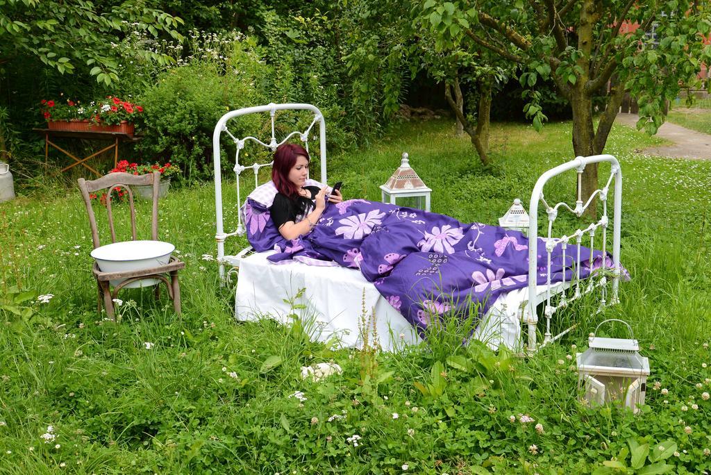 Landferienhaus Pension Erika Mühlhausen Exteriér fotografie